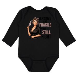 Infant Fine Jersey Long Sleeve Bodysuit Thumbnail