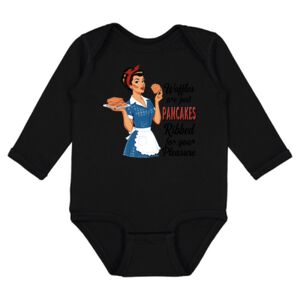 Infant Fine Jersey Long Sleeve Bodysuit Thumbnail
