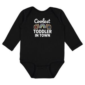 Infant Fine Jersey Long Sleeve Bodysuit Thumbnail