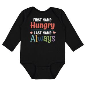 Infant Fine Jersey Long Sleeve Bodysuit Thumbnail