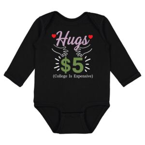 Infant Fine Jersey Long Sleeve Bodysuit Thumbnail