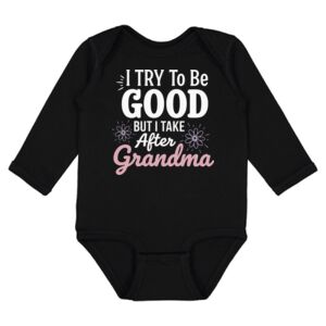 Infant Fine Jersey Long Sleeve Bodysuit Thumbnail