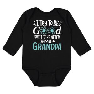 Infant Fine Jersey Long Sleeve Bodysuit Thumbnail