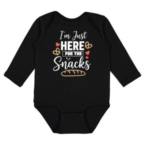 Infant Fine Jersey Long Sleeve Bodysuit Thumbnail