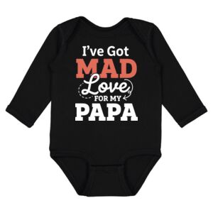 Infant Fine Jersey Long Sleeve Bodysuit Thumbnail