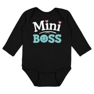 Infant Fine Jersey Long Sleeve Bodysuit Thumbnail