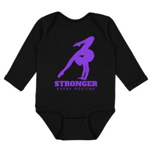 Infant Fine Jersey Long Sleeve Bodysuit Thumbnail