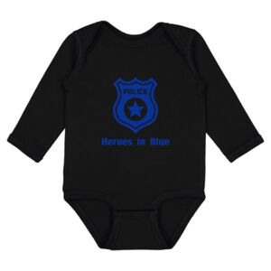 Infant Fine Jersey Long Sleeve Bodysuit Thumbnail