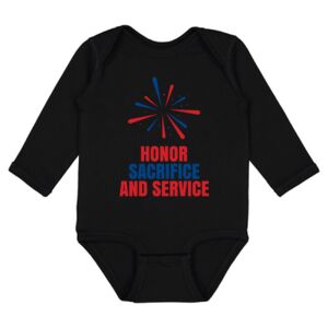 Infant Fine Jersey Long Sleeve Bodysuit Thumbnail