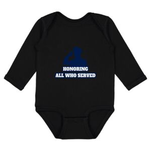 Infant Fine Jersey Long Sleeve Bodysuit Thumbnail