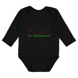 Infant Fine Jersey Long Sleeve Bodysuit Thumbnail