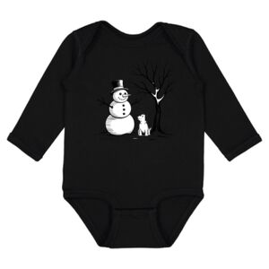 Infant Fine Jersey Long Sleeve Bodysuit Thumbnail