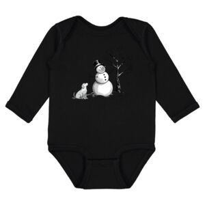 Infant Fine Jersey Long Sleeve Bodysuit Thumbnail