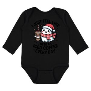 Infant Fine Jersey Long Sleeve Bodysuit Thumbnail
