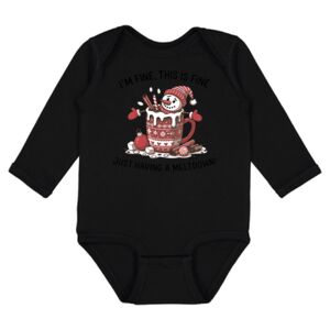 Infant Fine Jersey Long Sleeve Bodysuit Thumbnail