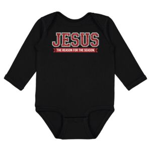 Infant Fine Jersey Long Sleeve Bodysuit Thumbnail