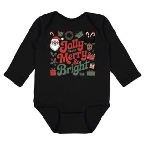 Infant Fine Jersey Long Sleeve Bodysuit Thumbnail