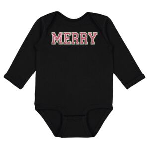 Infant Fine Jersey Long Sleeve Bodysuit Thumbnail
