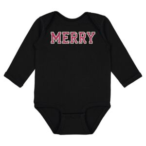 Infant Fine Jersey Long Sleeve Bodysuit Thumbnail