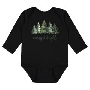 Infant Fine Jersey Long Sleeve Bodysuit Thumbnail