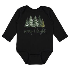 Infant Fine Jersey Long Sleeve Bodysuit Thumbnail