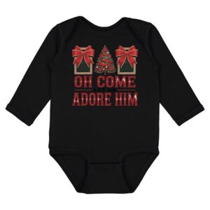 Infant Fine Jersey Long Sleeve Bodysuit Thumbnail