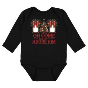 Infant Fine Jersey Long Sleeve Bodysuit Thumbnail