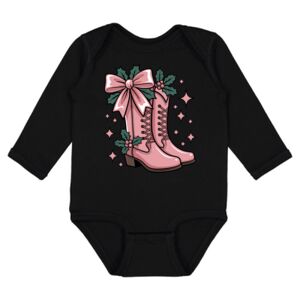 Infant Fine Jersey Long Sleeve Bodysuit Thumbnail