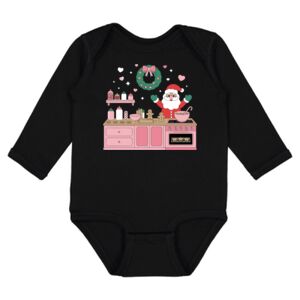 Infant Fine Jersey Long Sleeve Bodysuit Thumbnail