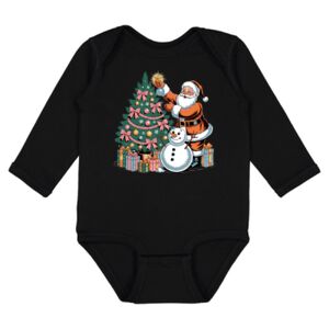 Infant Fine Jersey Long Sleeve Bodysuit Thumbnail