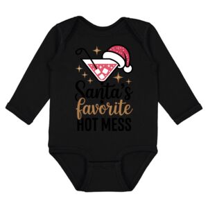 Infant Fine Jersey Long Sleeve Bodysuit Thumbnail