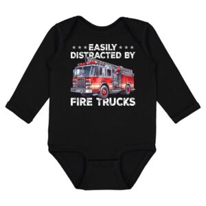 Infant Fine Jersey Long Sleeve Bodysuit Thumbnail