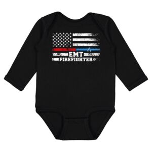 Infant Fine Jersey Long Sleeve Bodysuit Thumbnail