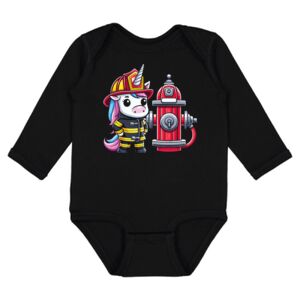Infant Fine Jersey Long Sleeve Bodysuit Thumbnail