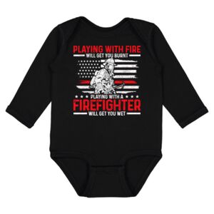 Infant Fine Jersey Long Sleeve Bodysuit Thumbnail