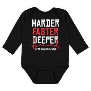 Infant Fine Jersey Long Sleeve Bodysuit Thumbnail