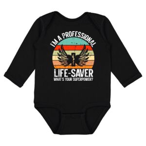 Infant Fine Jersey Long Sleeve Bodysuit Thumbnail