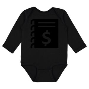 Infant Fine Jersey Long Sleeve Bodysuit Thumbnail