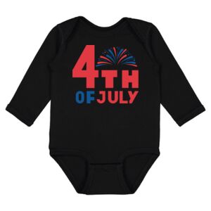 Infant Fine Jersey Long Sleeve Bodysuit Thumbnail
