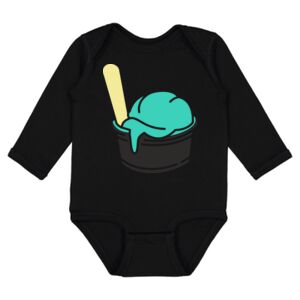 Infant Fine Jersey Long Sleeve Bodysuit Thumbnail
