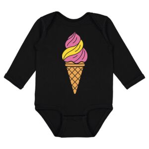 Infant Fine Jersey Long Sleeve Bodysuit Thumbnail