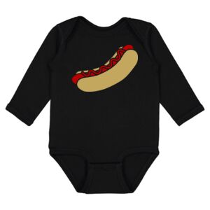 Infant Fine Jersey Long Sleeve Bodysuit Thumbnail
