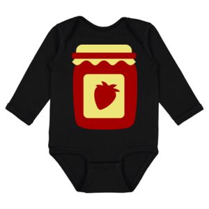 Infant Fine Jersey Long Sleeve Bodysuit Thumbnail