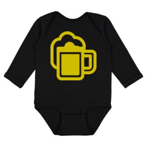 Infant Fine Jersey Long Sleeve Bodysuit Thumbnail