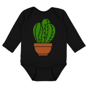 Infant Fine Jersey Long Sleeve Bodysuit Thumbnail
