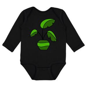 Infant Fine Jersey Long Sleeve Bodysuit Thumbnail