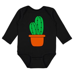 Infant Fine Jersey Long Sleeve Bodysuit Thumbnail