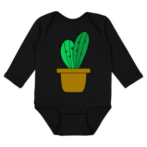 Infant Fine Jersey Long Sleeve Bodysuit Thumbnail