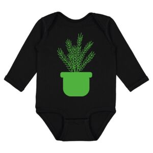 Infant Fine Jersey Long Sleeve Bodysuit Thumbnail