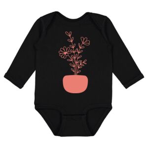 Infant Fine Jersey Long Sleeve Bodysuit Thumbnail